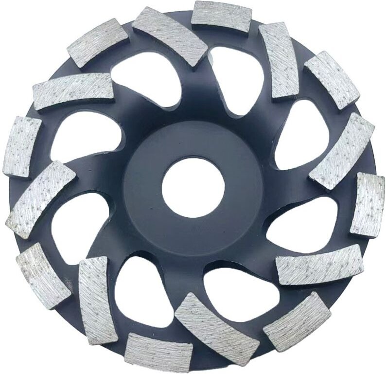 Diamant-Schleifscheibe für Beton, Körnung 125. Schleifscheibe zum Schleifen von Beton, Stein, Granit