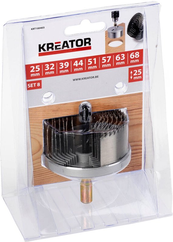 8-teiliger HCS-Lochsägensatz Kreator