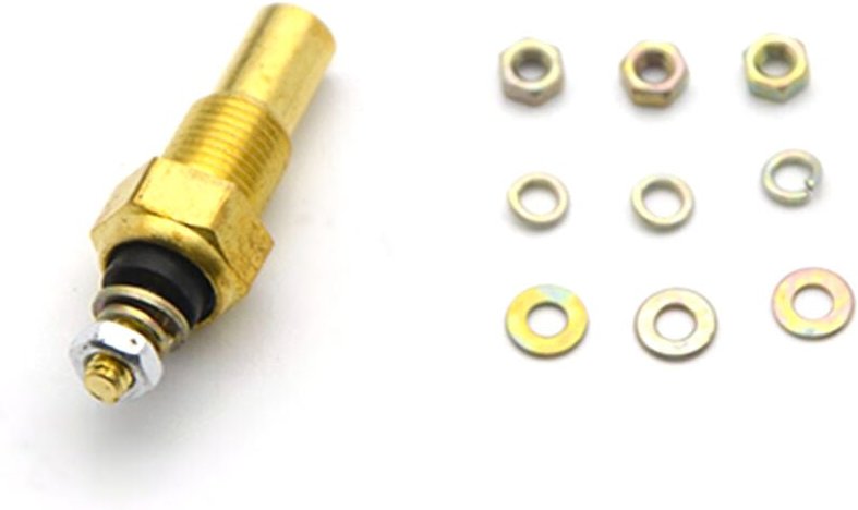 Thumbnail - Zoternen - 2'' 52mm Wassertemperaturanzeige mit 1/8'' NPT-Sensor 12V Automessgerät mit LED-Digital-Hintergrundbeleuchtun...