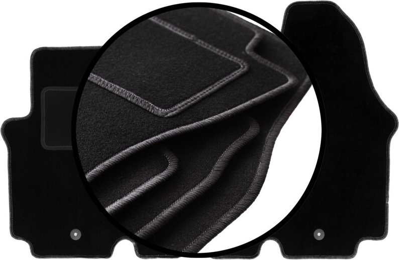 Komplettset Veloursmatten für: Nissan Primastar Kastenwagen (2001-2014)