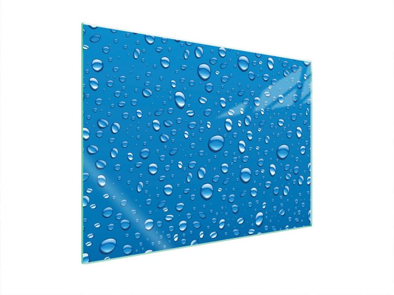 GLASSCHUTZPLATTE FÜR HERD 70x52 DROPS