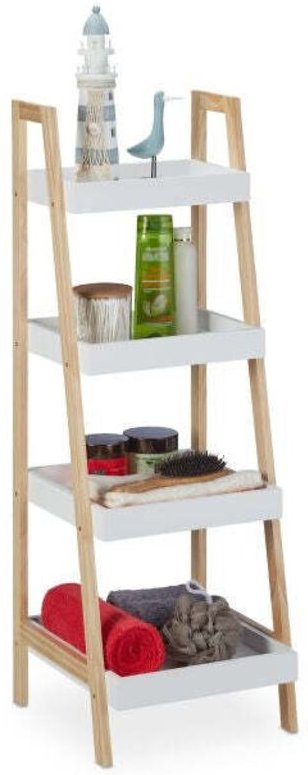 Bamboo bathroom caddy