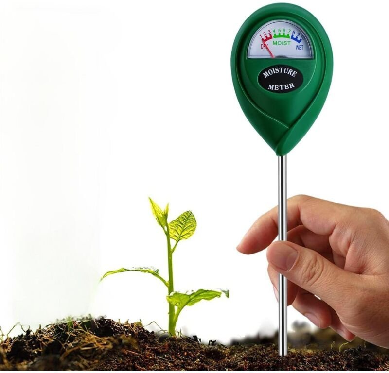 Lablanc - Bodenfeuchtigkeitsmessgerät, genaues Pflanzenfeuchtigkeitsmessgerät, benutzerfreundliche Bewässerungsanzeige f...