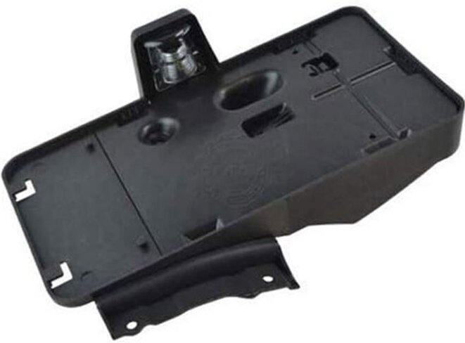 Jeffergarden - Hintere Nummernschild-Montagehalterung, Rahmenhalter mit Licht für Jeep Wrangler jk 2006–2017