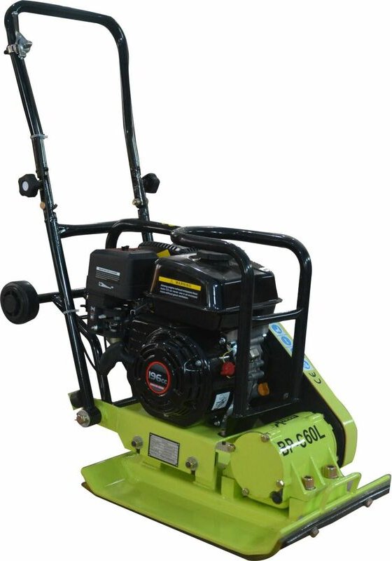 Varan Motors - BP-C60L RÜTTELPLATTE BENZIN RÜTTLER VERDICHTER STAMPFER LONCIN 65KG 6,5PS + GUMMIMATTE