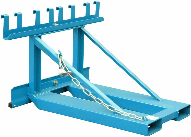 Bauer Mülltonnen-Heber MH-II, lackiert, Lichtblau