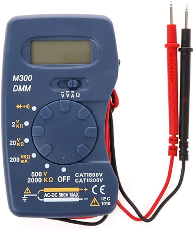Mini-Digitalmultimeter, Universal-Taschentester, Voltmeter, Amperemeter, Ohm-Tester