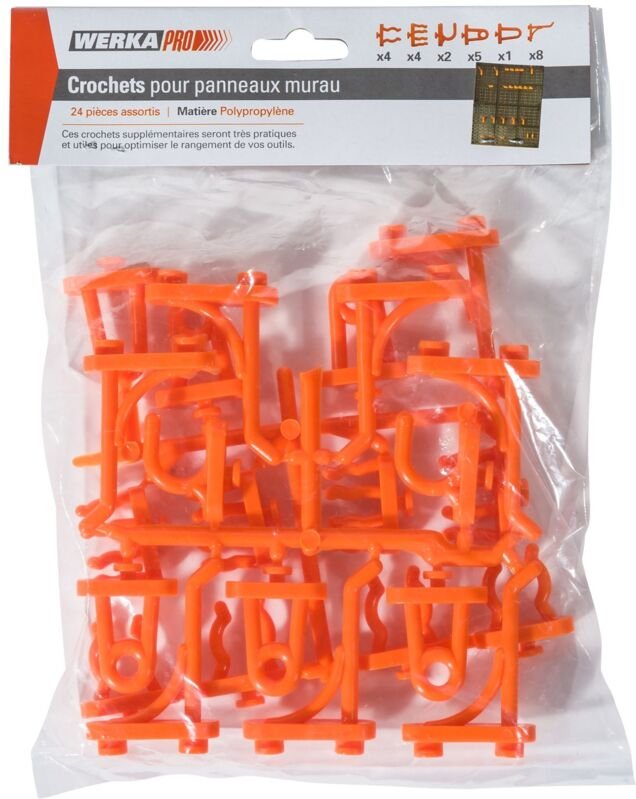 Zusätzliche Haken 24 Stück Werka Pro