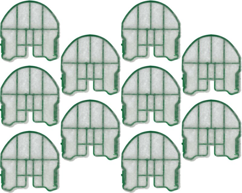 10x Motorschutz-Filter kompatibel mit Vorwerk Kobold vb 100, VB100 Staubsauger - Vhbw