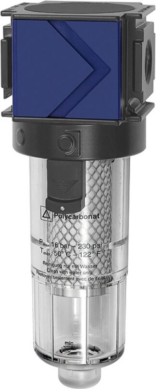 Aktivkohlefilter »variobloc«, Polycarbonatbehälter, bg 1, g 3/8 - Riegler