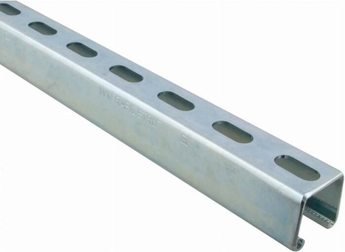 Bis RapidStrut Montageschiene - 41 x 21/2.0 mm - 2-Meter-Stange - 6505222 - Walraven