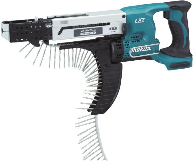 Akku-Magazinschrauber 18V DFR750 ohne Akku ohne Lader im Karton - Makita