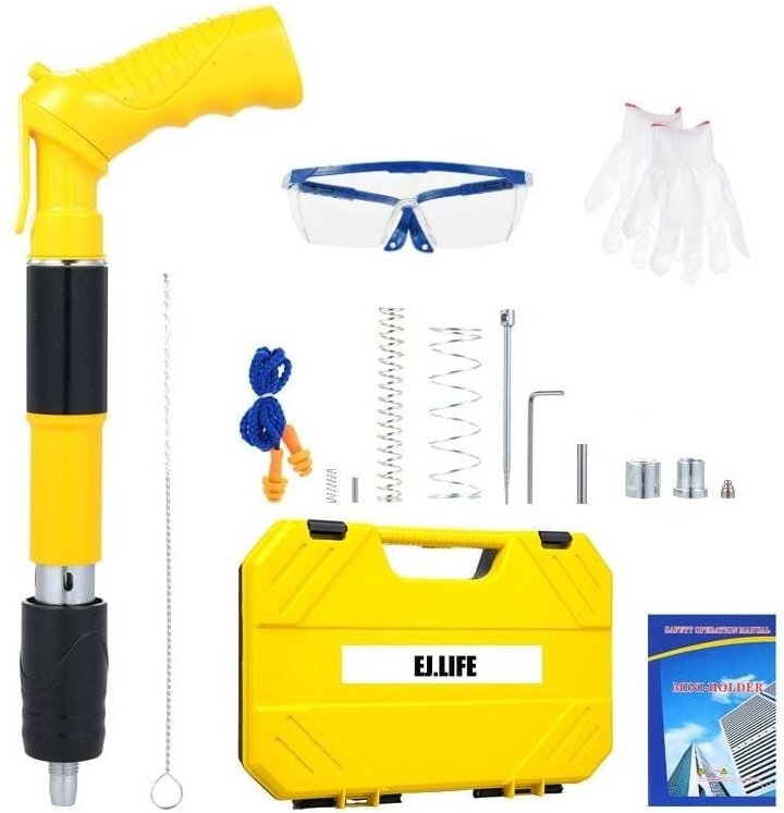 Nietpistolennagler, Nagelpistole, tragbare Nagelpistole, verstellbarer Schalldämpfer, Nagelpistole, Nagelpistole, Nagelp...