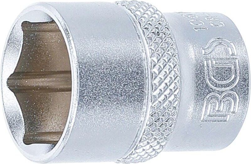 Thumbnail - Steckschlüssel-Einsatz Sechskant Antrieb Innenvierkant 10 mm (3/8") SW 16 mm