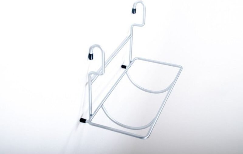 Wesco - Relingsystem Rollenhalter 1 Fach Matt-Chrom Küchenreling