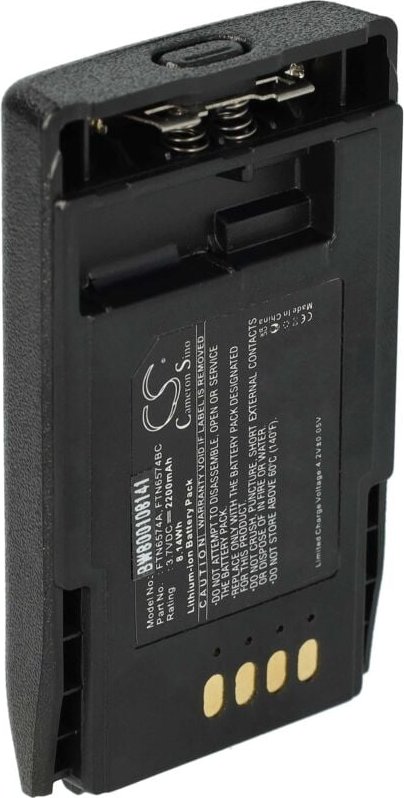 Vhbw - Akku Ersatz für Motorola AP-6574, PMNN4351, FTN6574BC, PMNN4351A, FTN6574A, FTN6574 für Funkgerät, Walkie Talkie ...