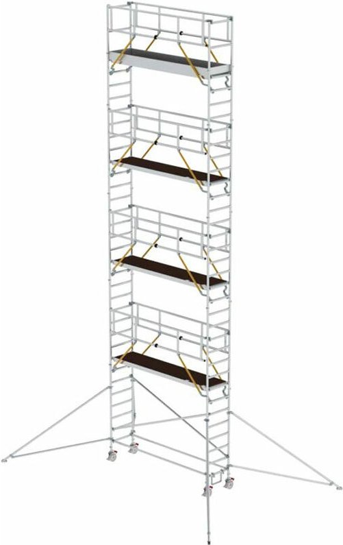 MUNK Rollgerüst SG mit Ausleger 0,75x3,00m Plattform 11,51m AH