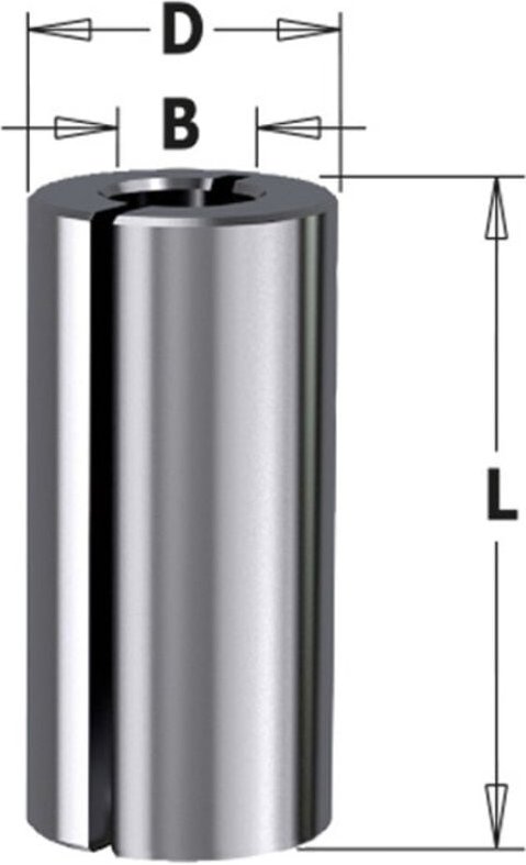799.064.00 Muffe Fuer Anschlusserhöhung L=25 B=6.35 D=8