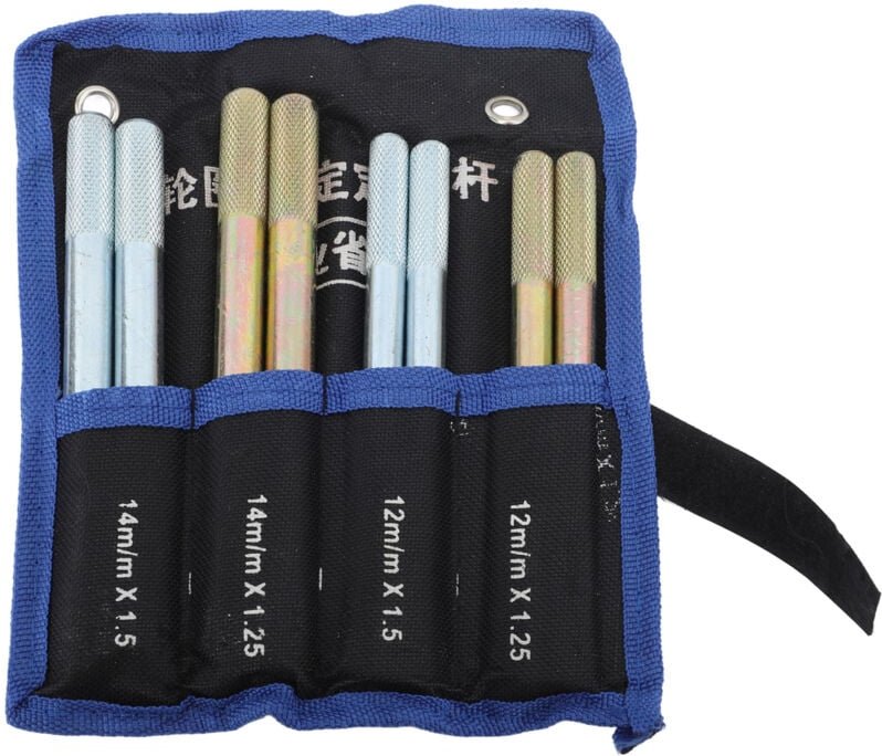 8-teiliger Radausrichtungsstift, Drahtaufhänger, Positionierungsführung, Auswuchtwerkzeuge zum Wechseln von Autoreifen m...