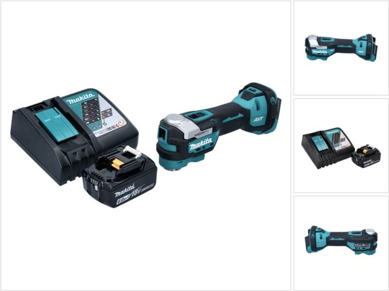 Dtm 52 RG1 Akku Multifunktionswerkzeug 18 v Starlock Max Brushless + 1x Akku 6,0 Ah + Ladegerät - Makita