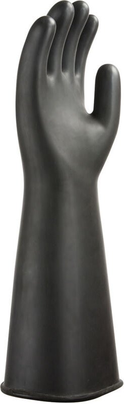 Schwerer schwarzer Latex-Gummihandschuh 2XL – Größe 11
