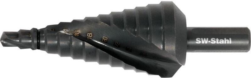 Thumbnail - SW-Stahl 82417L HSS Stufenbohrer Nitrid beschichtet 6-30 mm