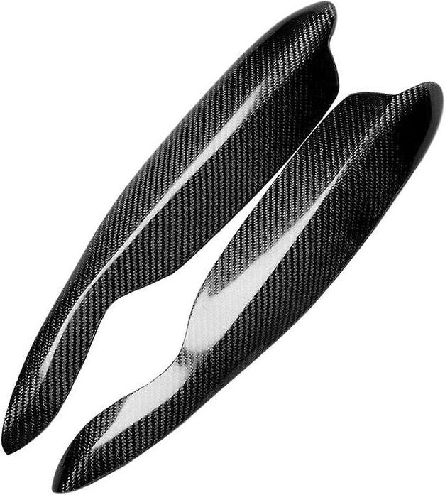 Auto Carbon Fiber Scheinwerfer Augenbraue Augenlid Aufkleber Trim Für - Smart Fortwo W451 2007-2014