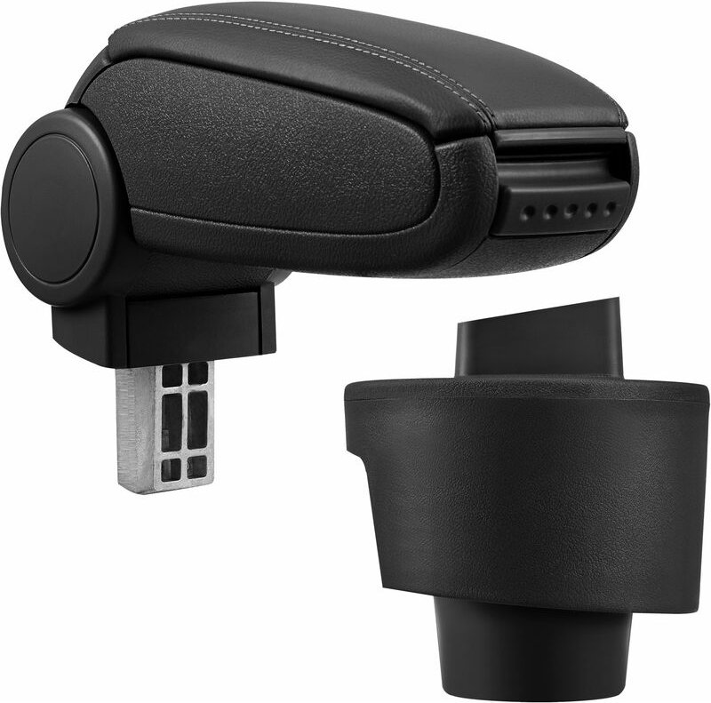 Pro.tec - Mittelarmlehne Seat Ibiza mit Staufach Kunstleder Schwarz