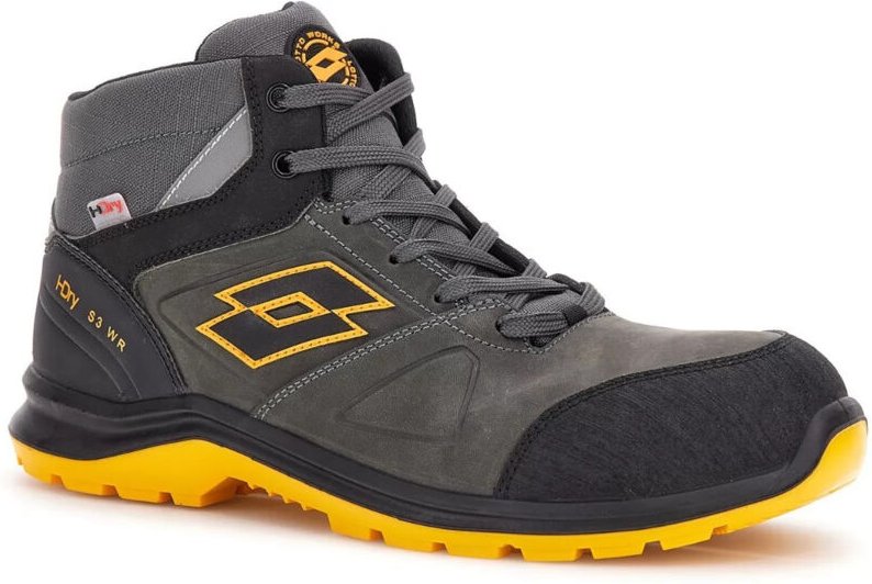 Lotto HIT 250 MID S3 SRC WR HDry Hohe Sicherheitsschuhe - 40 EU - Grau
