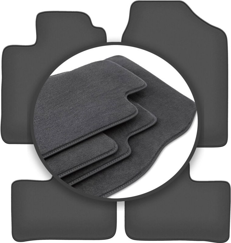 Premium-Fußmatten für: Daihatsu Cuore VI Schrägheck (2003-2007)