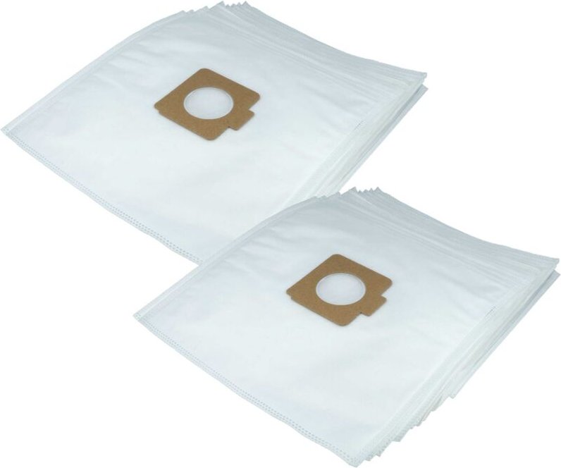 20x Staubsaugerbeutel kompatibel mit Moulinex Compact r 91, Swatch t 29, t 29 Staubsauger - Mikrovlies, 28,5cm x 19cm We...