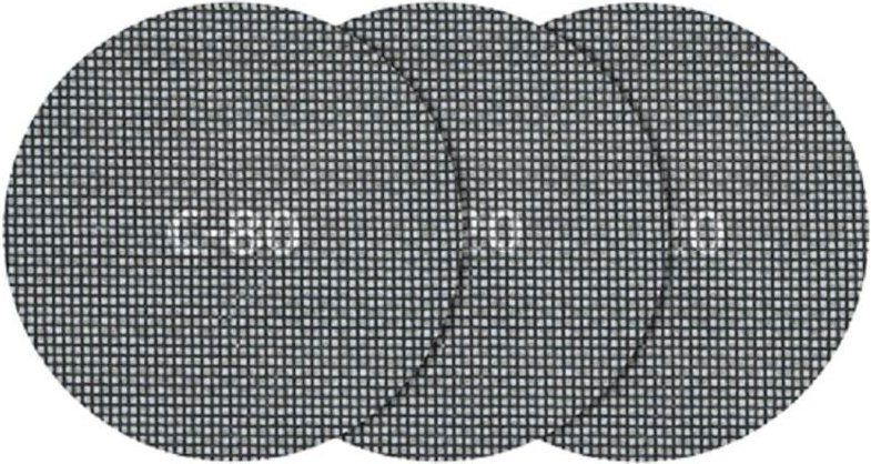 Wolfcraft Haft-Gitterleinen 125 mm 5 Stück Siliziumcarbid Hobel