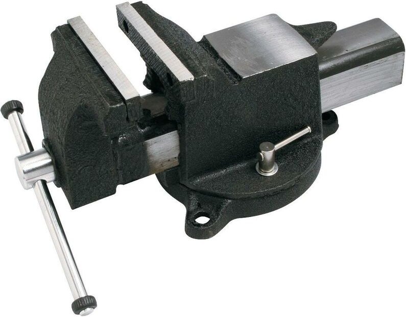 Kraftwerk - Stahl-Schraubstock 125 mm / 5'