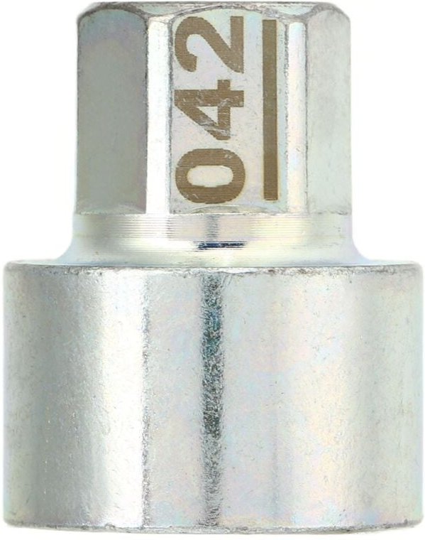 Jeffergarden Radschlossschlüssel Anti -Diebstahl -Lugnut -Socket -Ersatz für 1 3 5 6 7Series x1 x2 x4 x5 x5 x6 z4 042