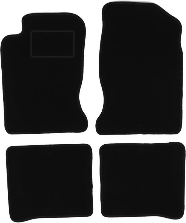 Schwarze Veloursmatten für: Toyota Carina E Limousine (1992-1998)