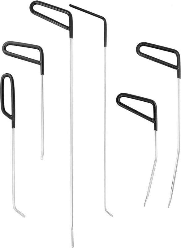 CSPARKV Karosserie-Dellenreparaturset, Werkzeug zum Entfernen von Dellen ohne Lackieren, Hagelreparaturset, 6 Arten von ...