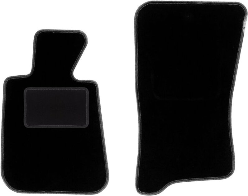 Vordere Matten schwarz für: BMW 3 E30 Cabrio (1986-1993)