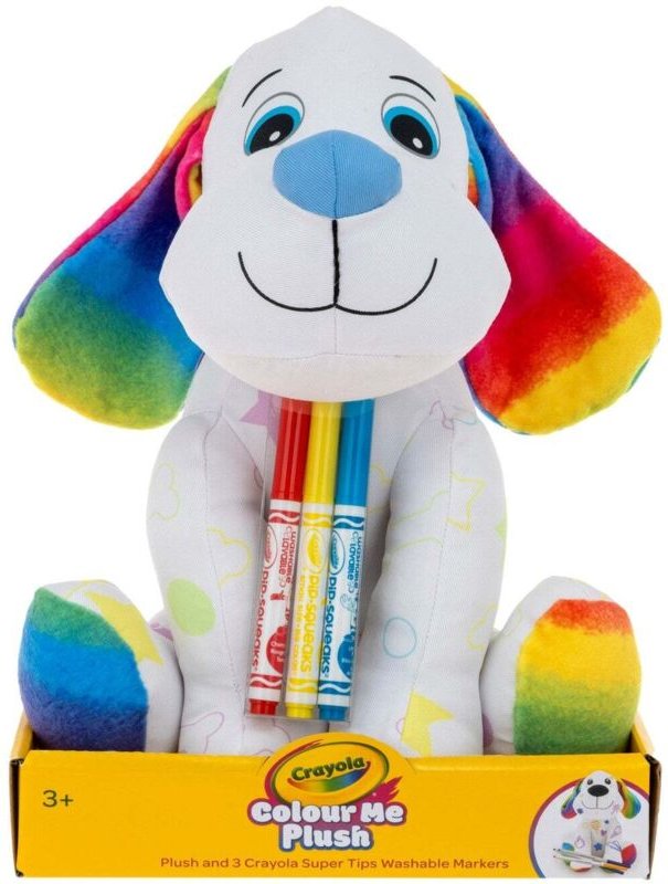 Crayola farb und pluschwelpe