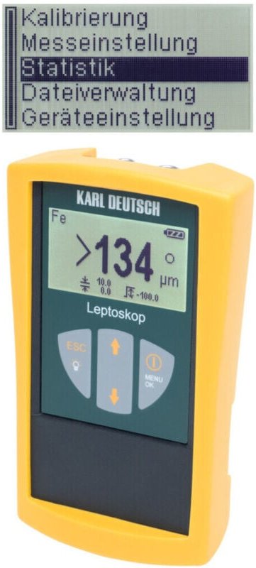 Karl Deutsch - Schichtdickenmessgerät Universal Leptoskop, Typ: 2042SET