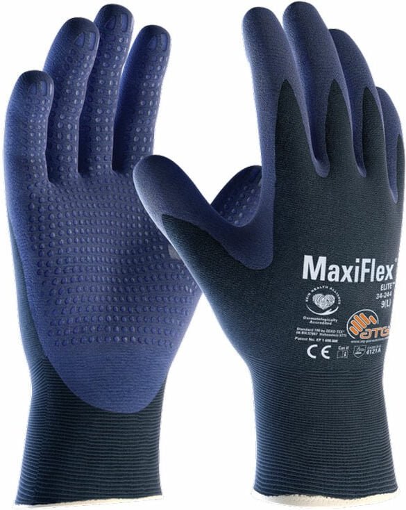 MaxiFlex 34-244 Arbeitshandschuhe - 11 (xxl) - Blau - ATG