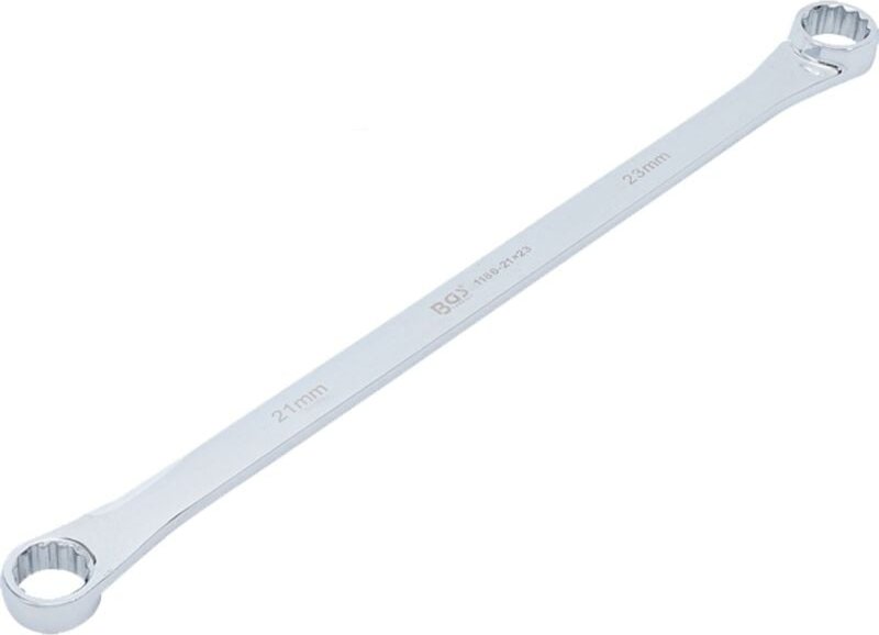Bgs Technic - bgs Doppel-Ringschlüssel extra lang sw 21 x 23 mm - 1186-21x23