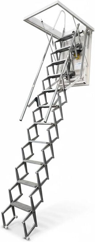 Elektrische Bodentreppe - Deckenöffnung 130x60cm - ACI-THE275G/130X60