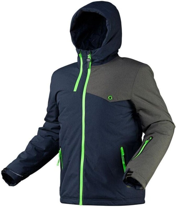 Übergangsjacke mit Kapuze, PrimaLoft Isolation, Wasserdichtigkeit 8000 XXXL/58