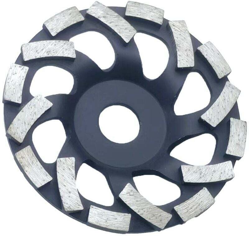 Diamant-Schleifscheibe für Beton mit Körnung 125. Schleifrad zum Schleifen von Beton, Stein und Granit.