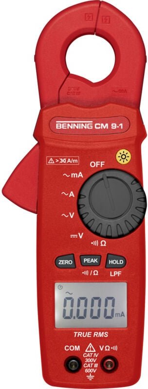 FP - Digital-Stromzangen- Multimeter cm 9-1 Benning