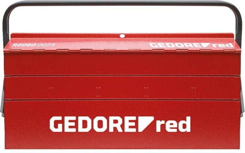 Werkzeugkasten 5 Fächer 535x225x330 mm - Gedore