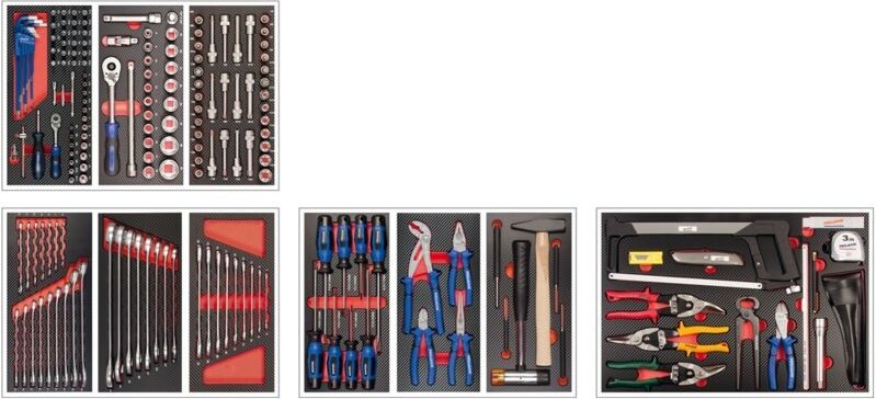 Projahn Bestückung für 4 Schubladen 198-tlg.