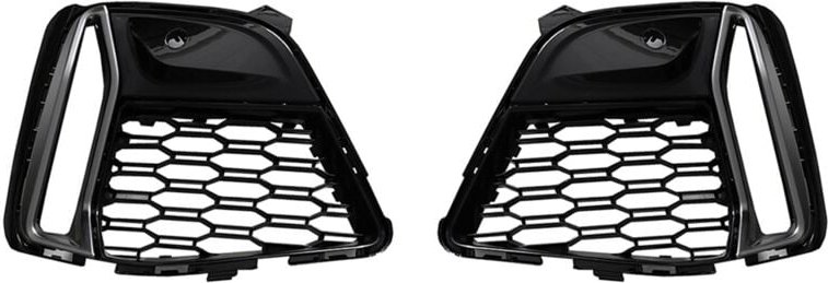 1 paar Front Nebel Lampe Kühlergrill Trim Chrom Abdeckung für bmw 3 Serie G20 G21 G28 M340I 2019-2022 51118075649 511180...