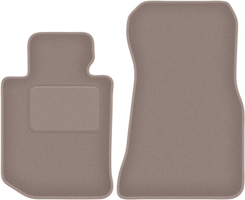 Beige Vordermatten für: BMW 4 G22 Coupé (2020-2022)
