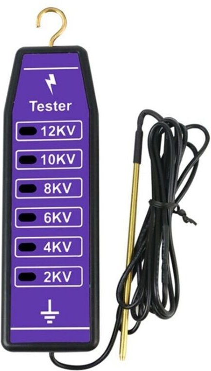 2–12 kV Bauernhof-Zaun-Spannungsprüfgerät, Elektrozaun-Spannungsprüfer, Solar-Energizer - Ulisem